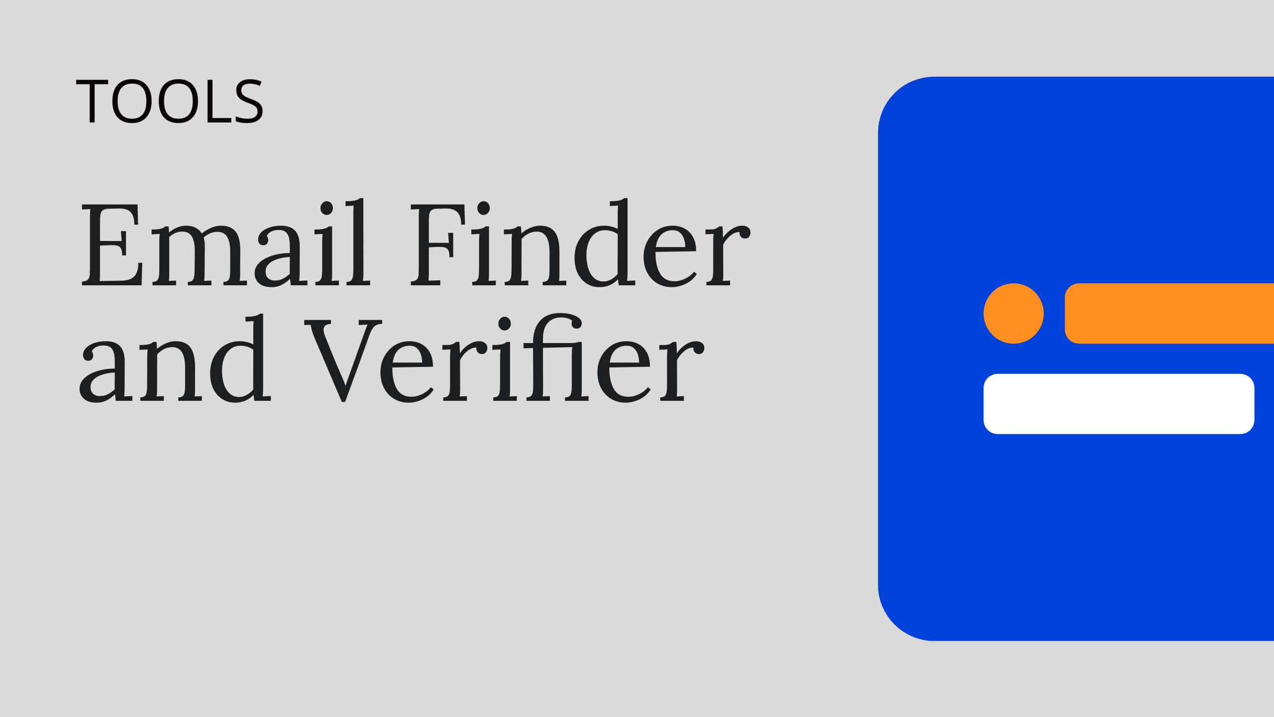Email Finder and Verifier